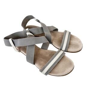 Floopi Gray Sandals Sz 8